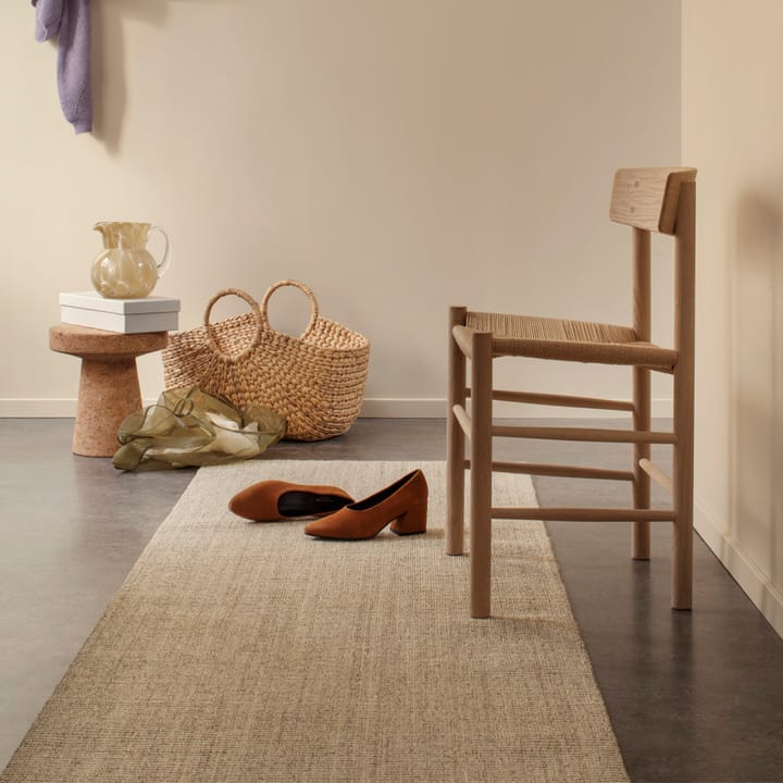 Alfombra de recibidor Jenny, Natural, sisal, 80x250 cm Dixie
