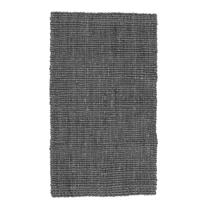 Alfombra de yute, gris oscuro - 70 x 120 cm - Dixie