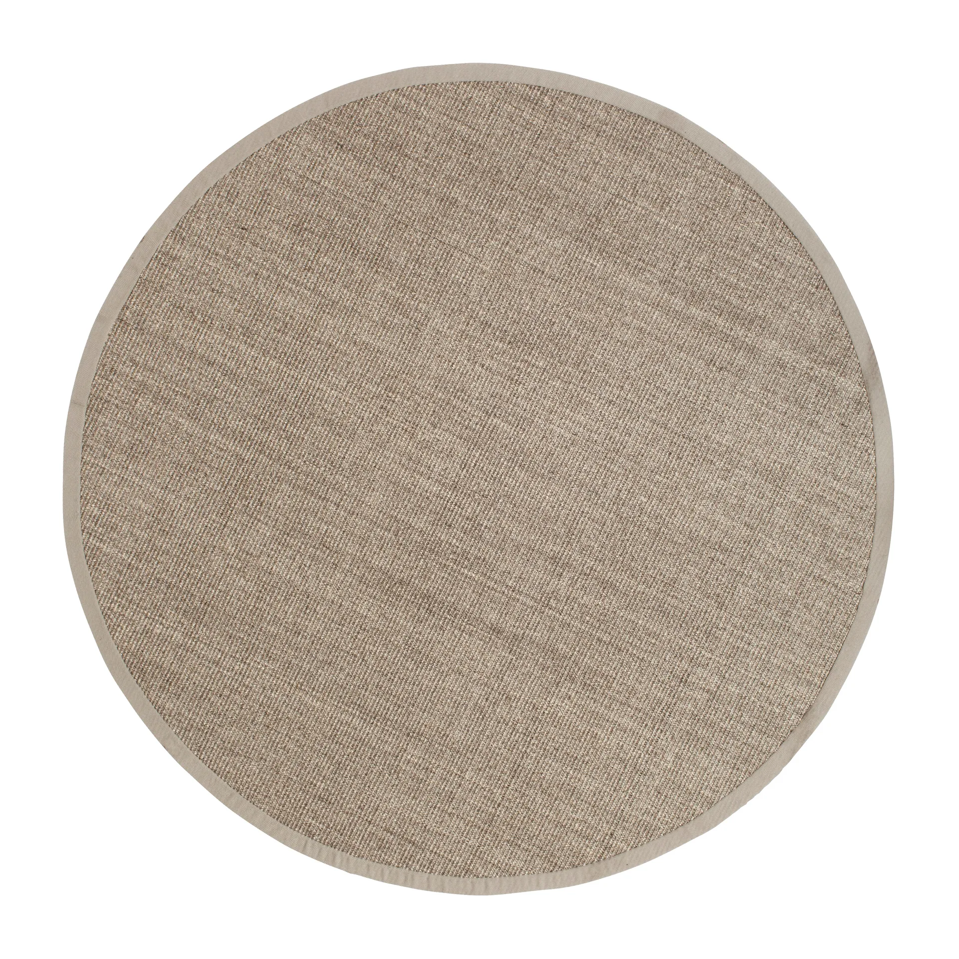 Alfombra redonda Jenny Sisal, Natural grey Ø150 cm Dixie