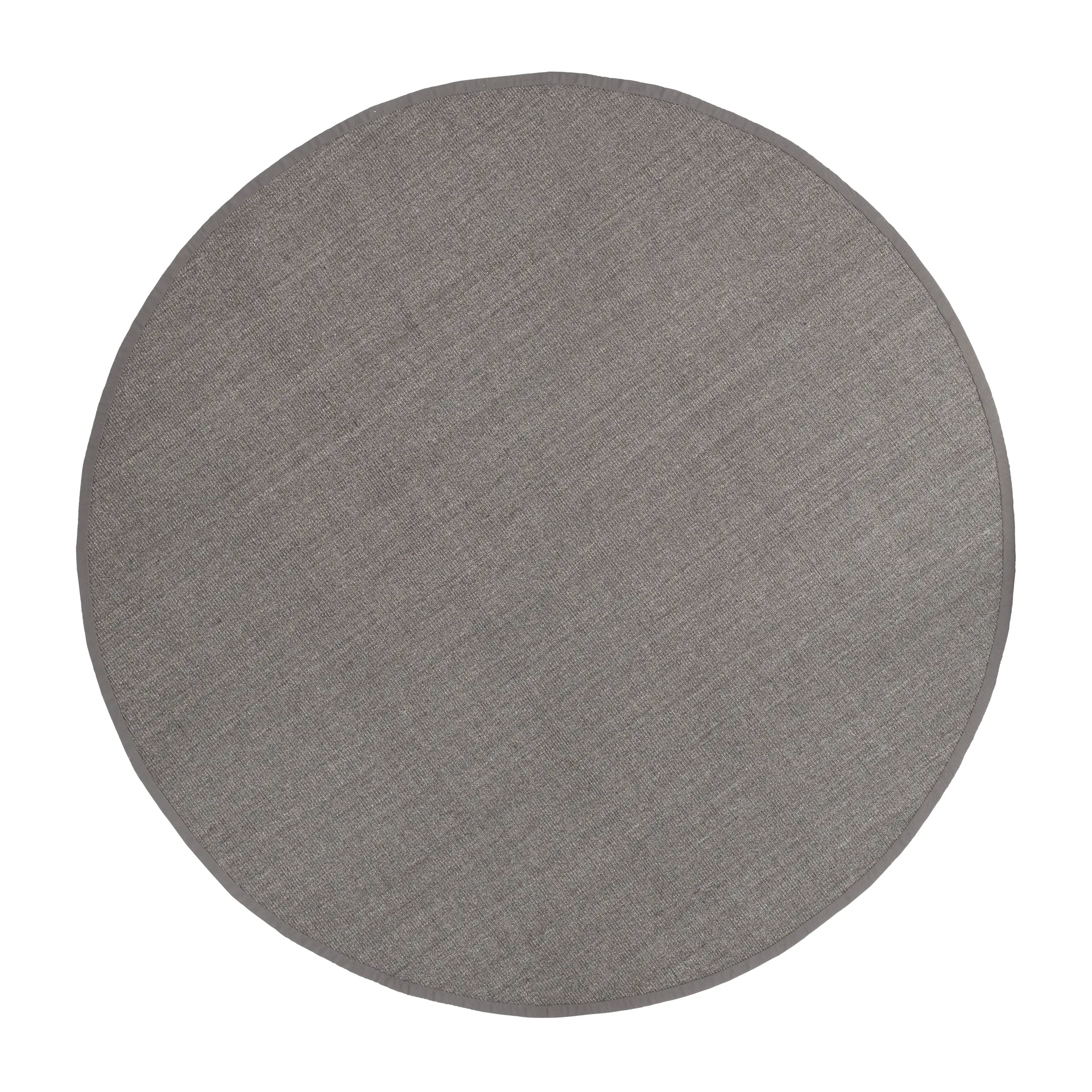 Alfombra redonda Sisal gris, Ø250 cm Dixie