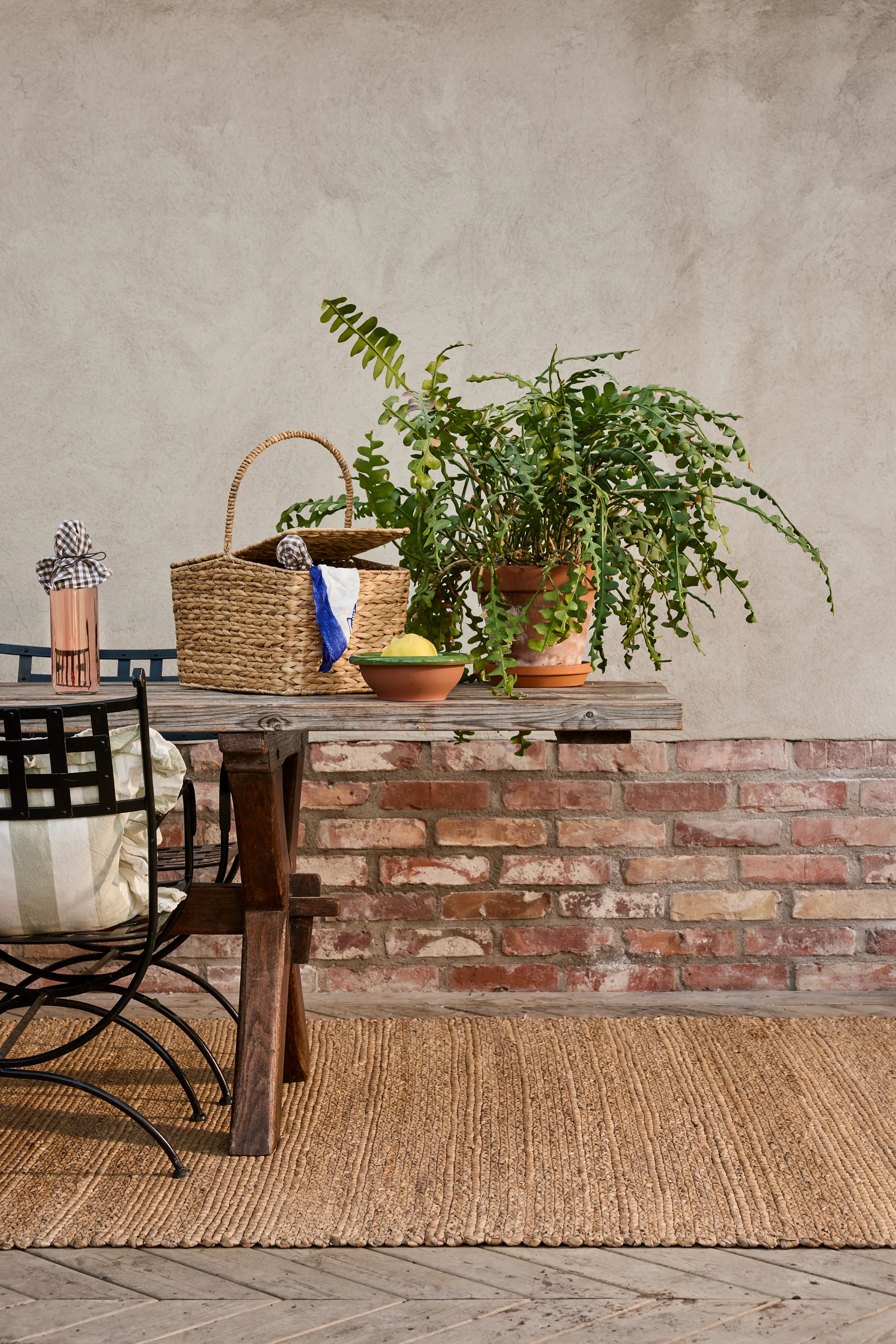 Cesta de picnic Lily, Natural Dixie