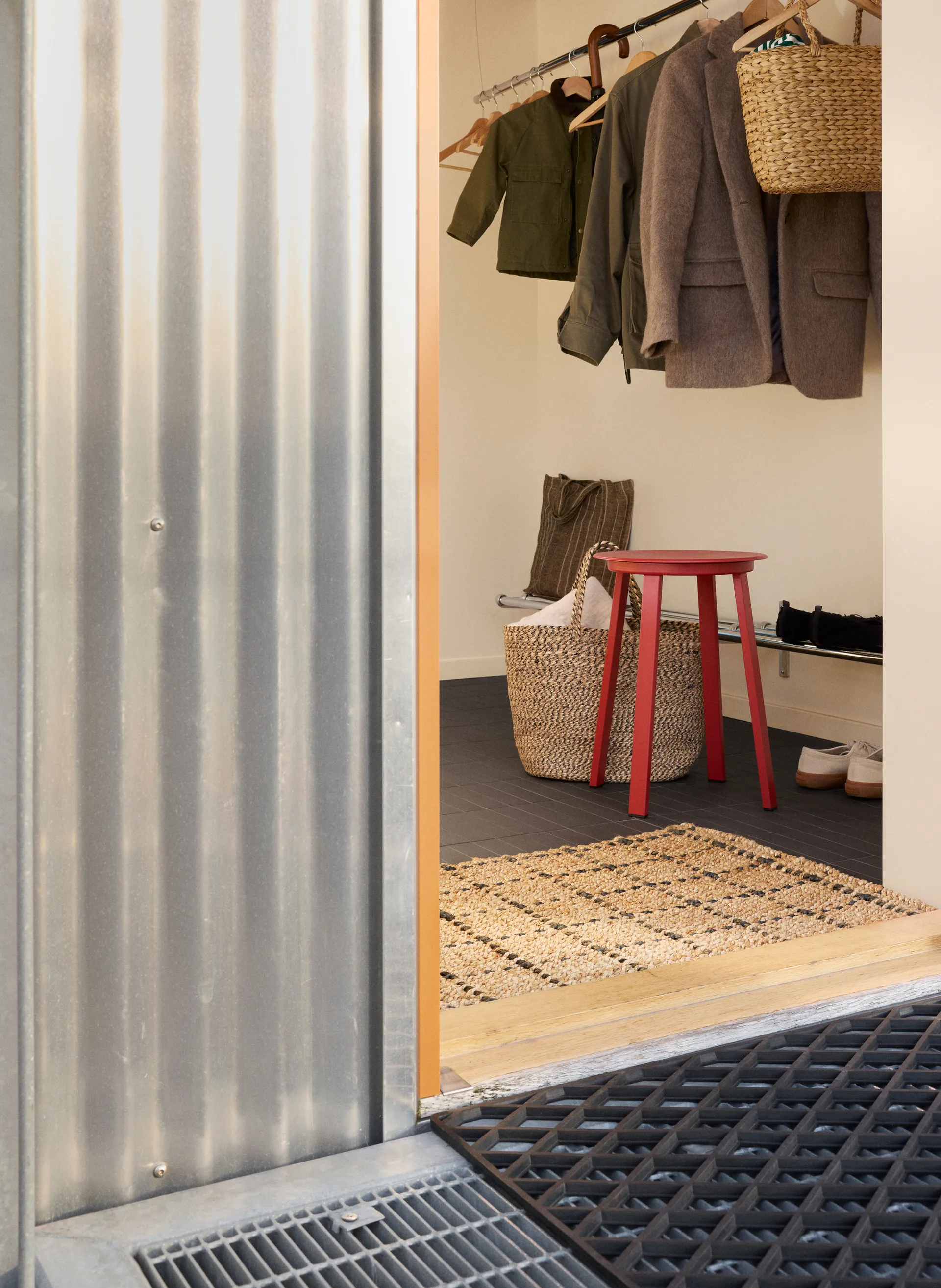 Felpudo Black grid, 60x90 cm Dixie