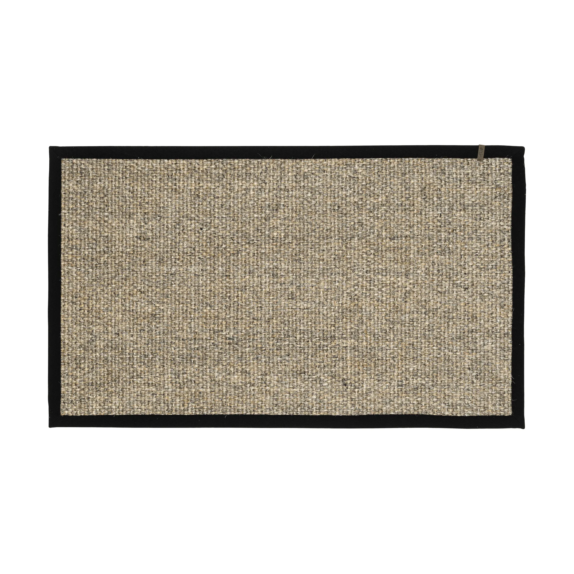 Felpudo con borde Wilma, Natural, 70x120 cm Dixie
