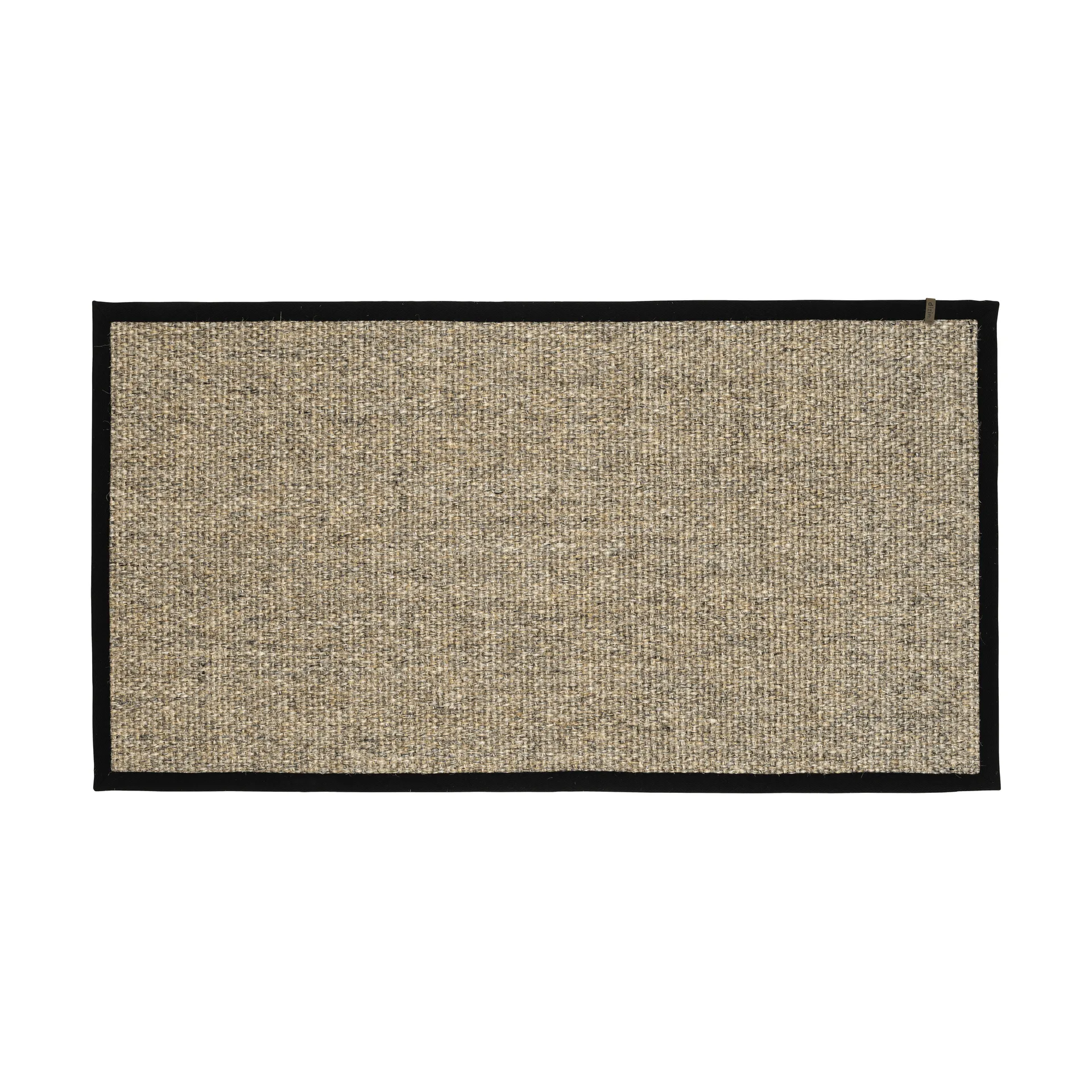 Felpudo con borde Wilma, Natural, 80x150 cm Dixie