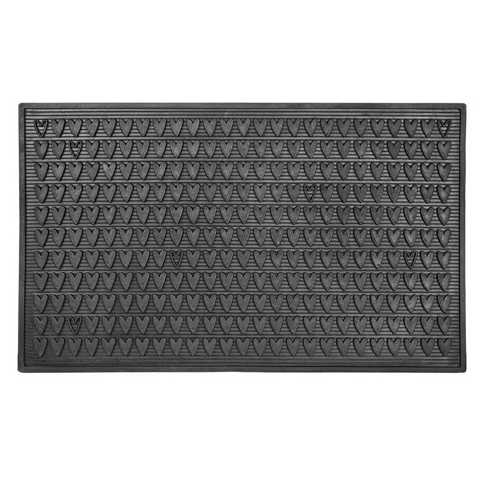 Felpudo Hjärtligt, 75 x 45 cm Dixie