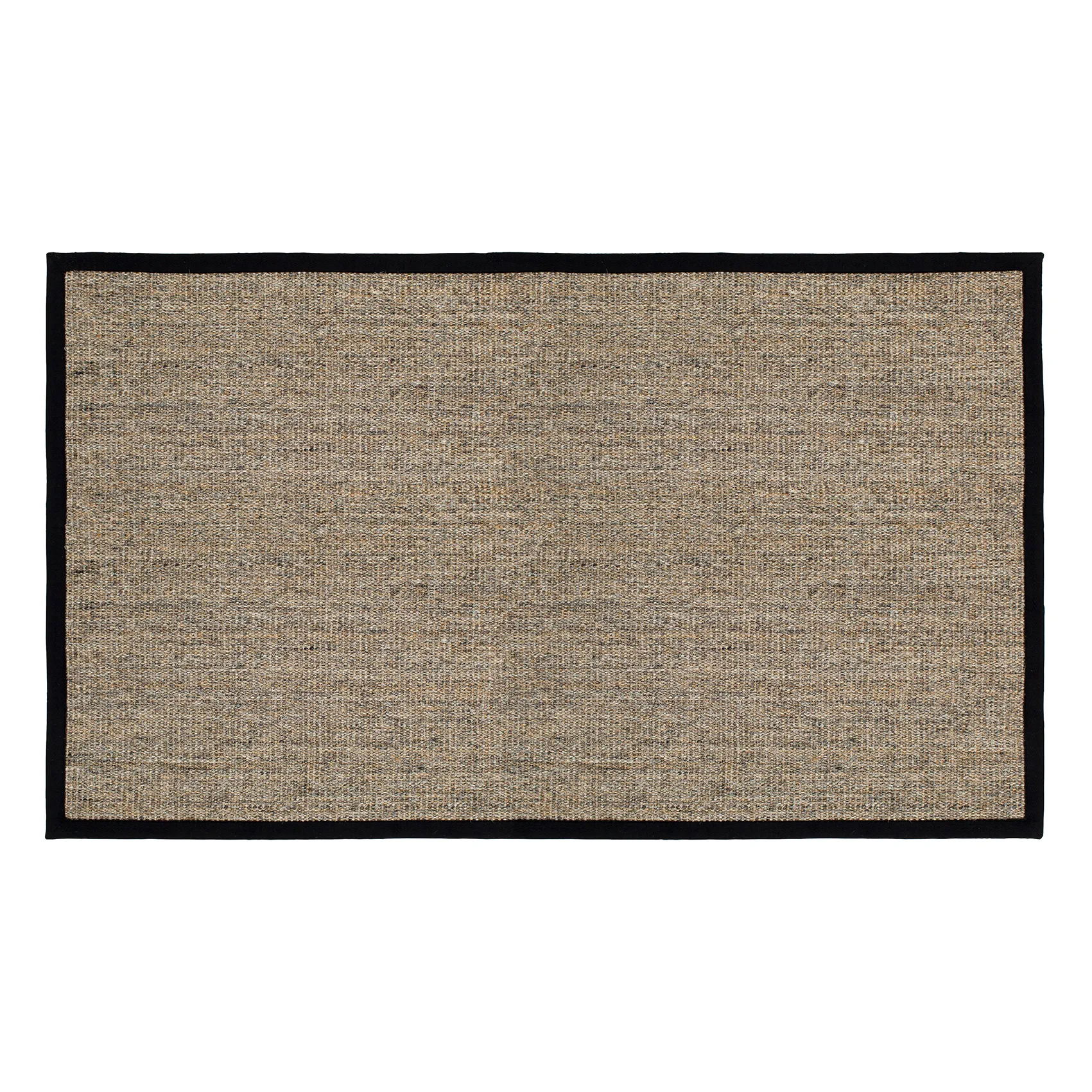 Felpudo Jenny Sisal natural-negro, 70x120 cm Dixie