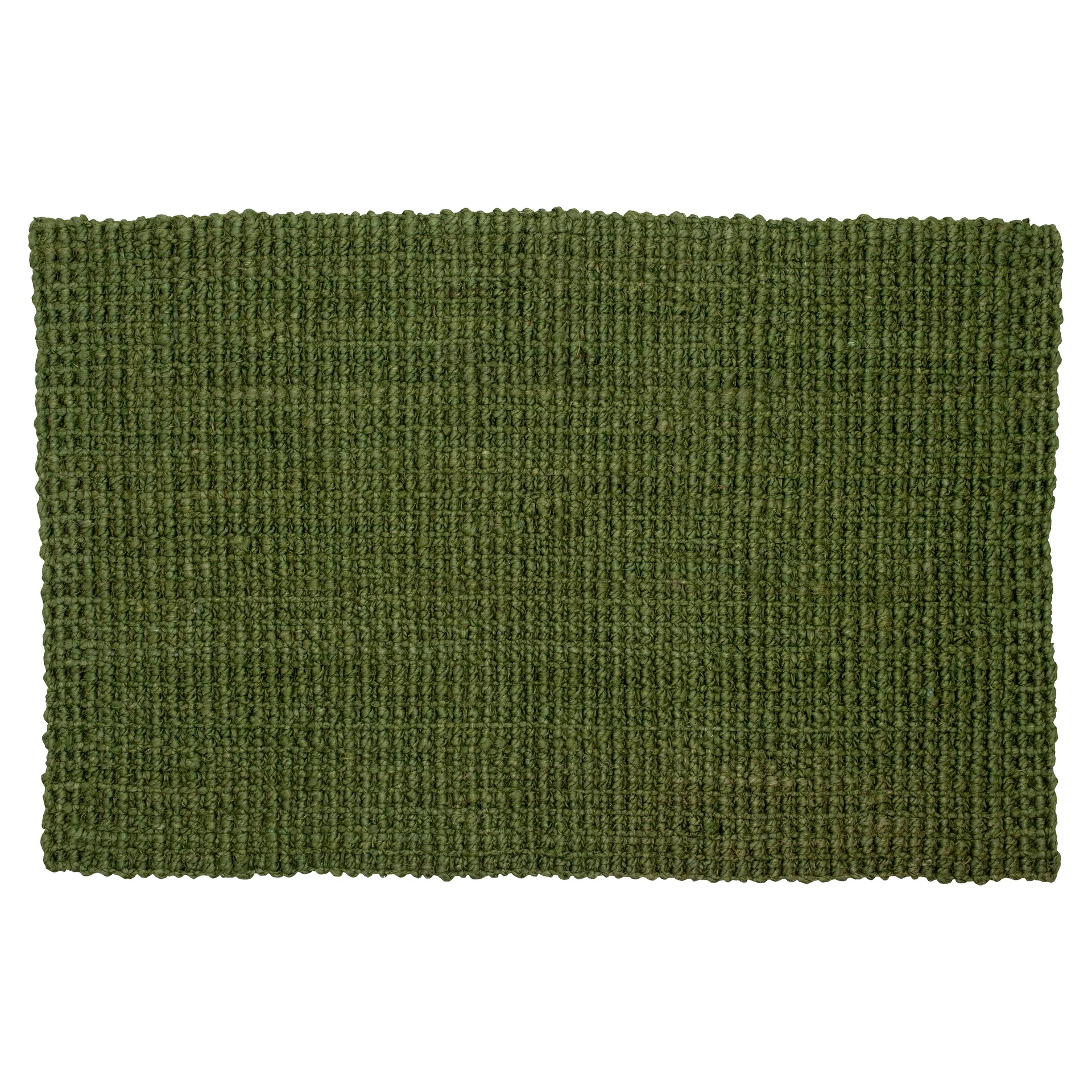 Felpudo Jute dark green, 60x90 cm Dixie