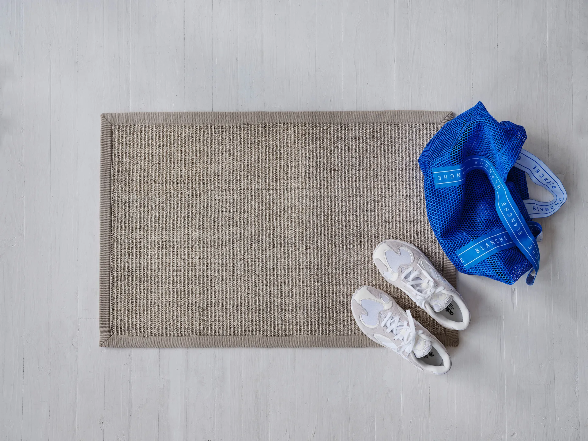 Felpudo Sisal gris, 60x90 cm Dixie