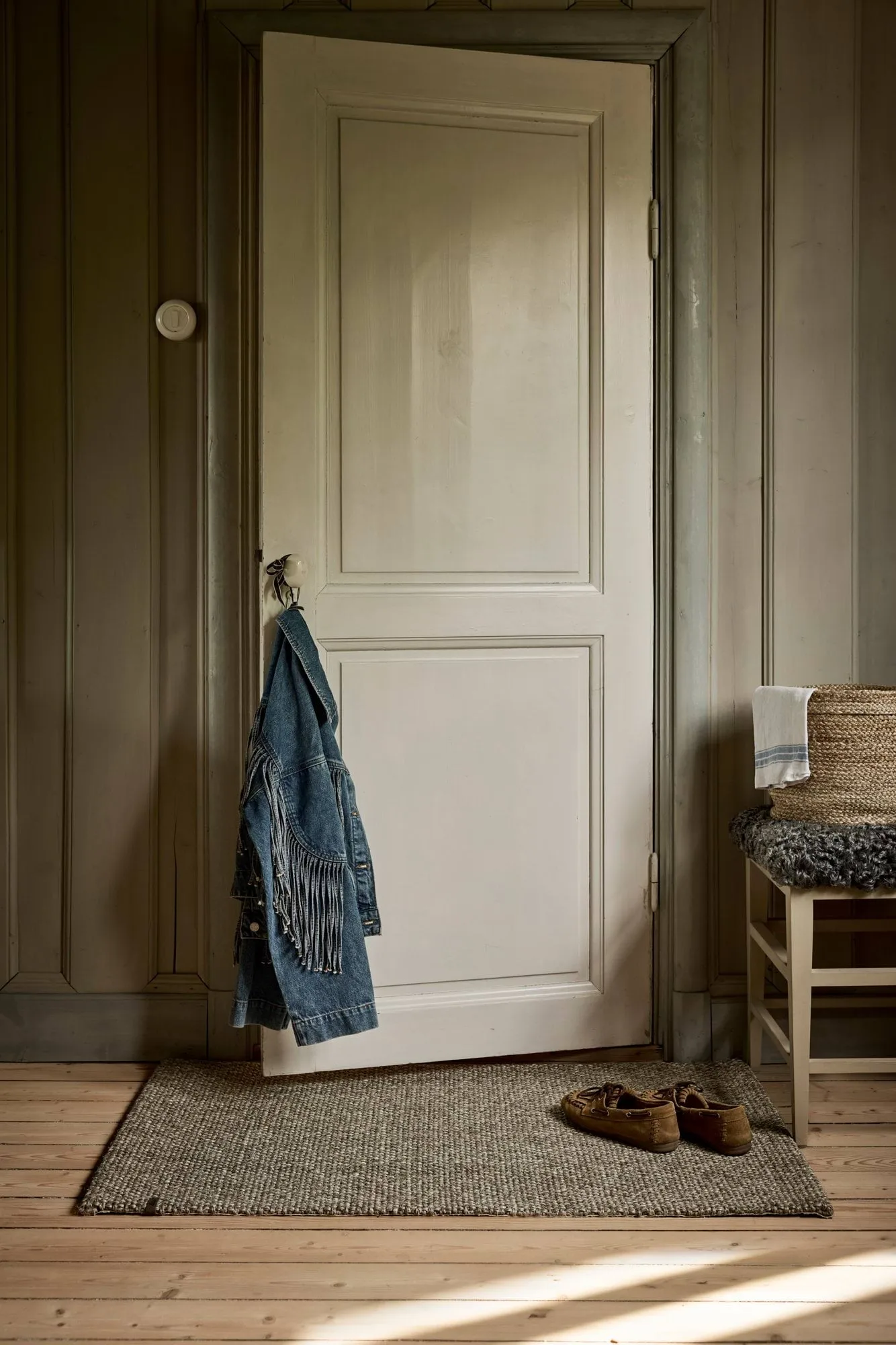 Felpudo Wilma, Natural grey, 70x120 cm Dixie