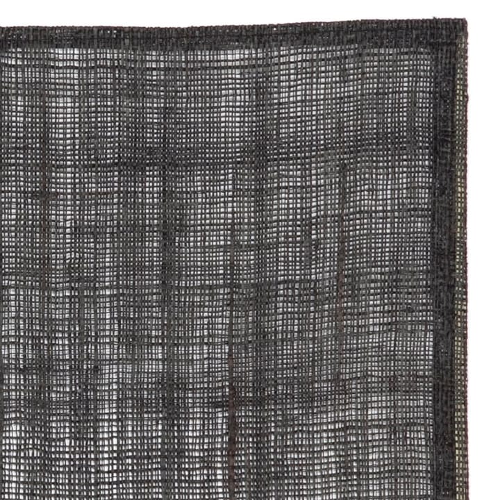 Mantel individual de lino Dixie, negro Dixie