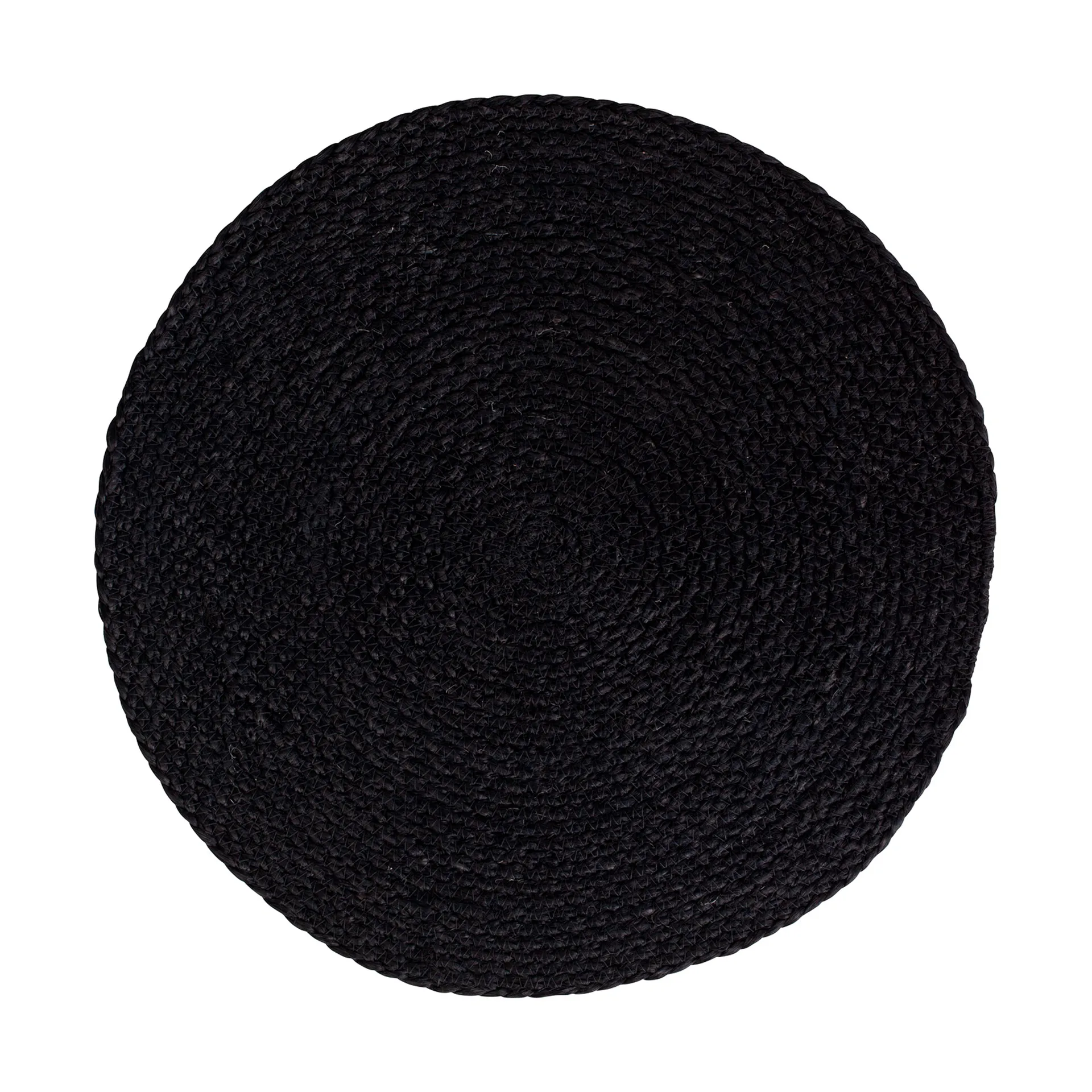 Mantel individual Elin Ø38 cm, Black Dixie