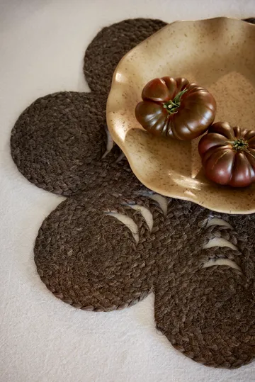 Mantel individual Elin anemone Ø40 cm - Café - Dixie