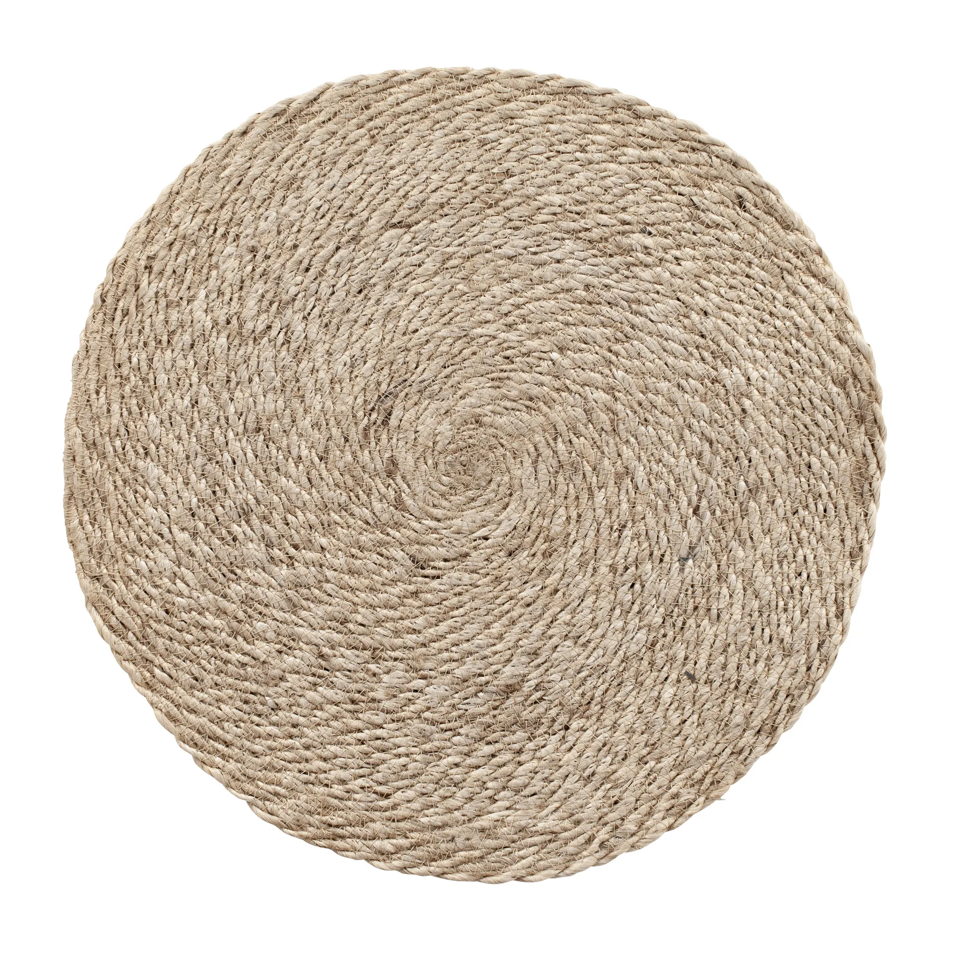 Mantel individual Elin twist Ø38 cm, natural-gris Dixie