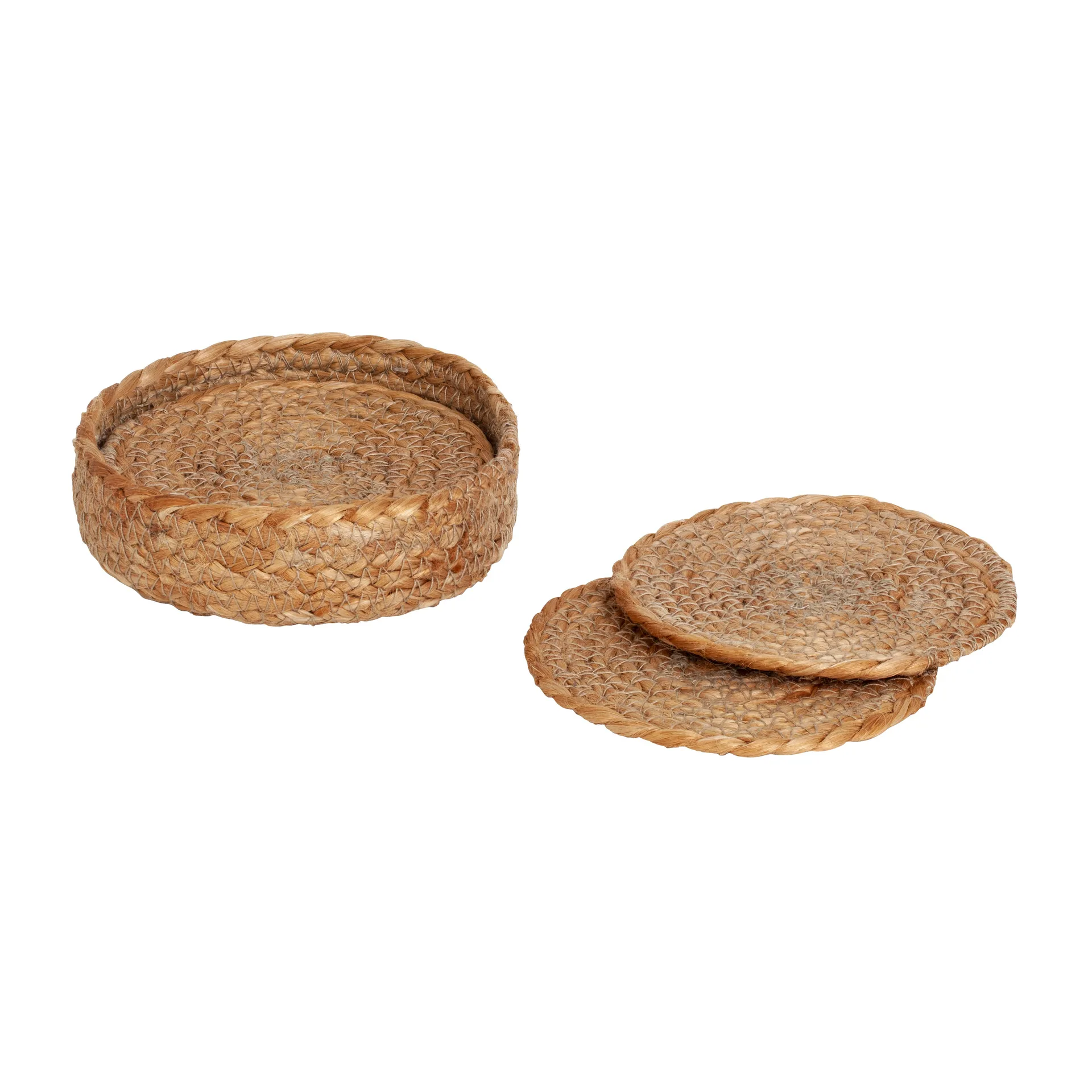 Posavasos Elin Ø10,5 cm 6 unidades, Crudo Dixie