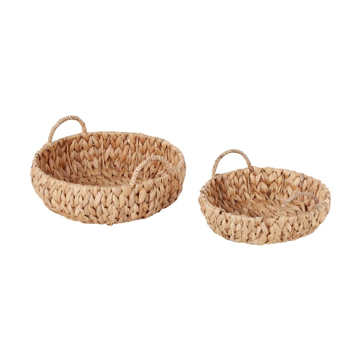 Set de 2 cesta con asas Lily - Natural - Dixie