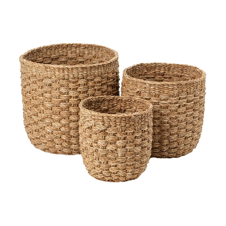 Set de 3 cestas Esther - Natural - Dixie