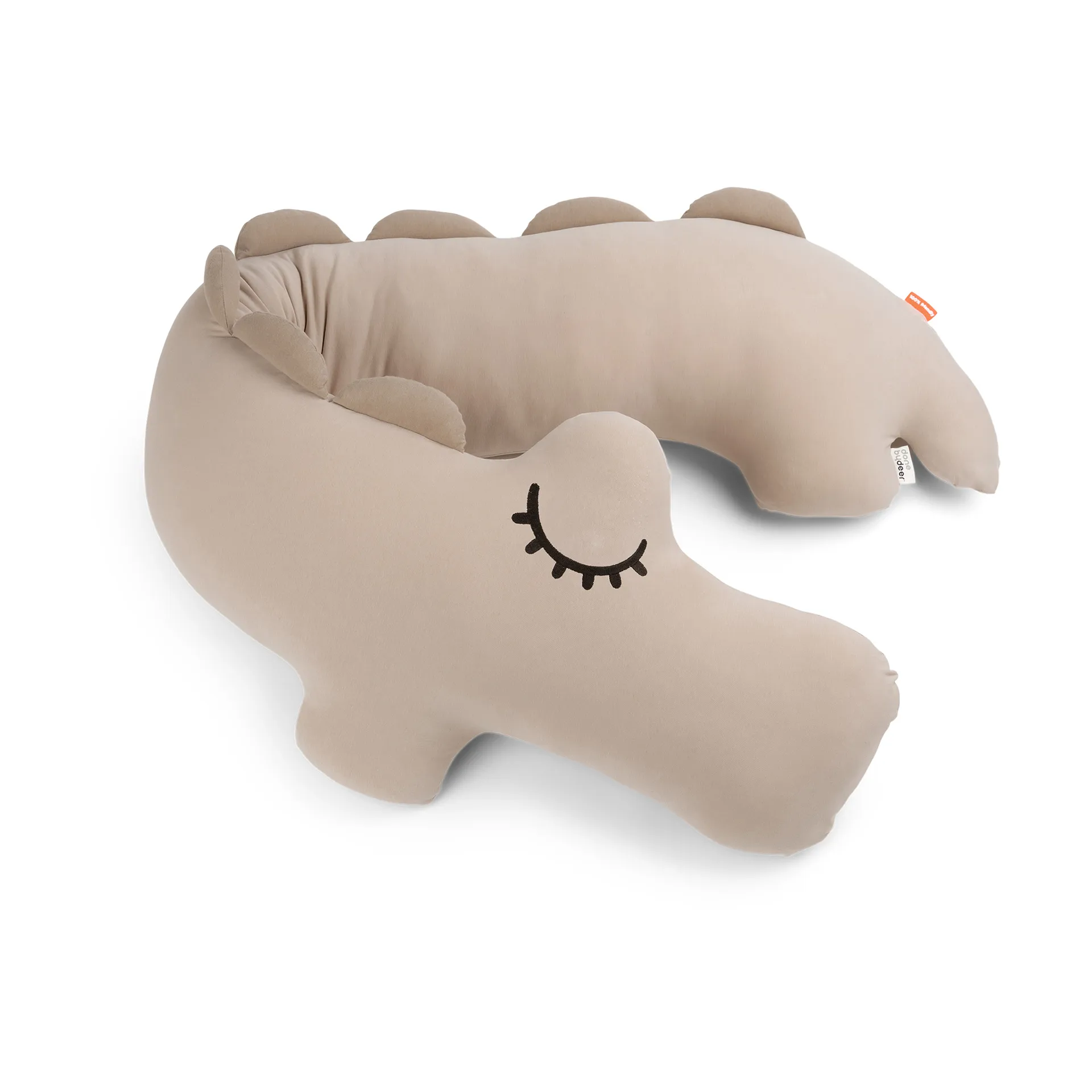 Almohada corporal Croco 36x150 cm, Sand Done by deer