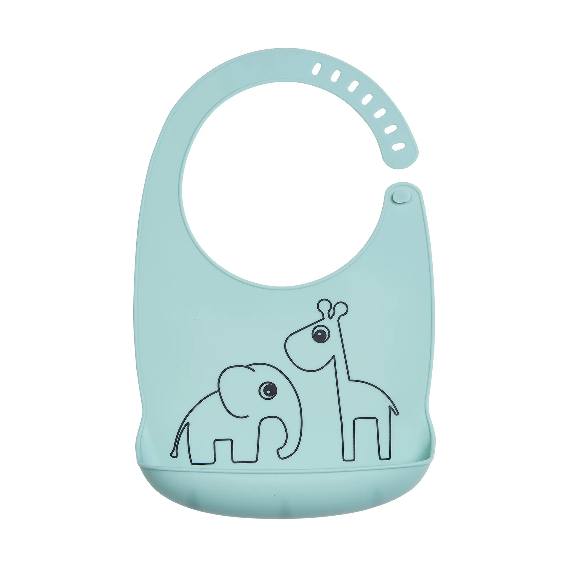 Babero Deer Friends, Blue Done by deer