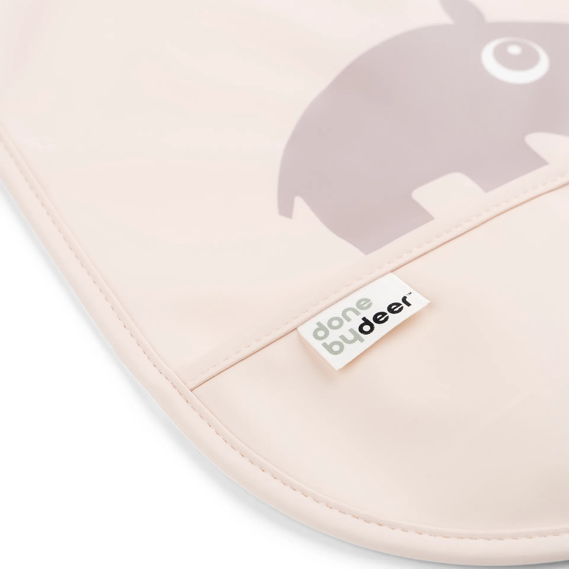 Baberos con velcro Ozzo 2-pack, Powder Done by deer