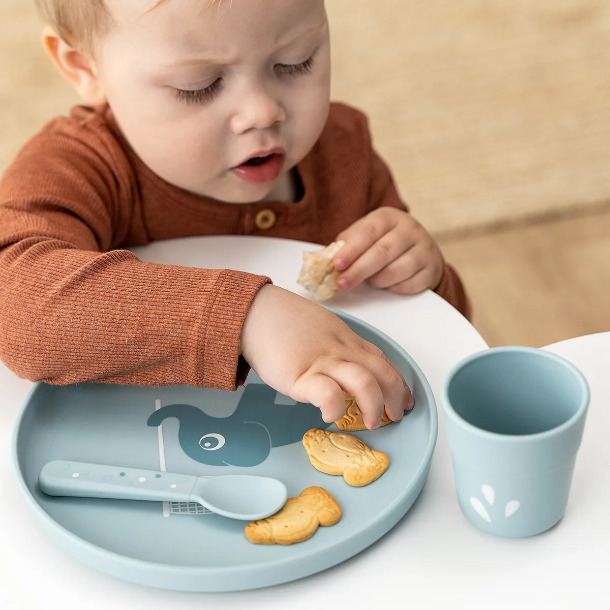 Minivaso Elphee Elphee 13 cl, Blue Done by deer