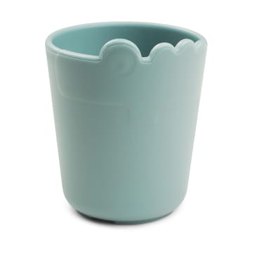 Minivasos Croco kiddish 10 cl, 2-pack - Blue - Done by deer