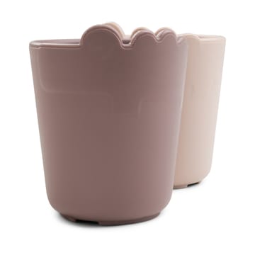 Minivasos Croco kiddish 10 cl, 2-pack - Powder - Done by deer