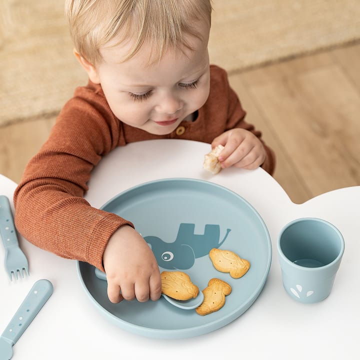 Plato infantil Elphee foodie Ø20 cm, Blue Done by deer