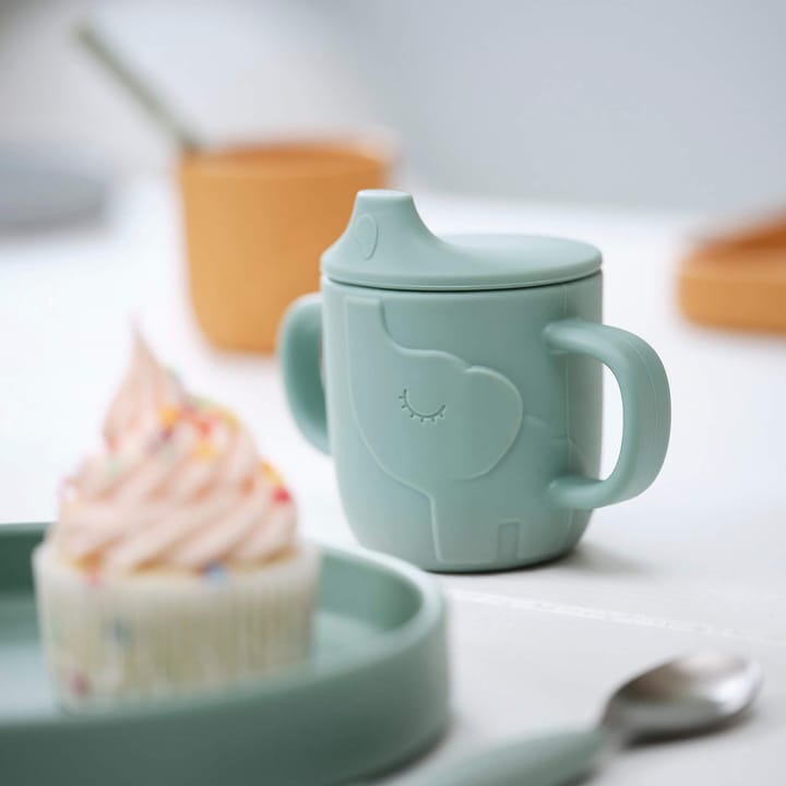 Vaso con boquilla Elphee peekaboo 12 cl, Green Done by deer