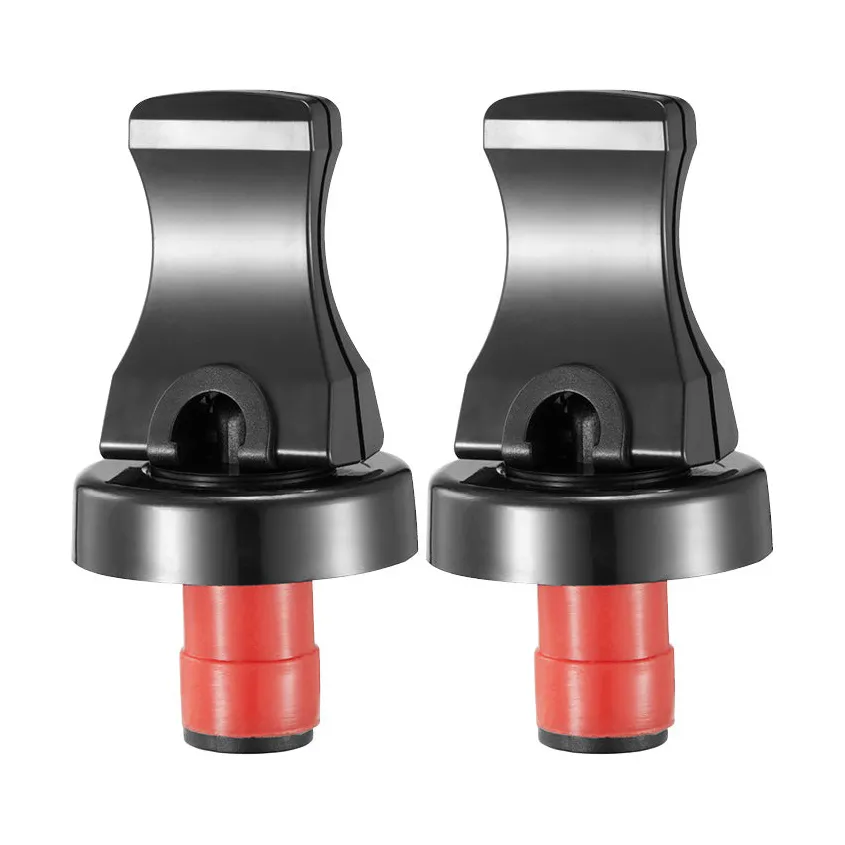 2 Tapones de botellas Bobo, Negro Dorre