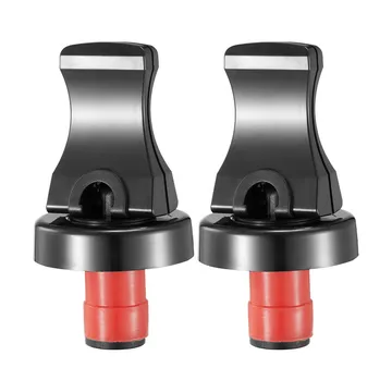2 Tapones de botellas Bobo - Negro - Dorre