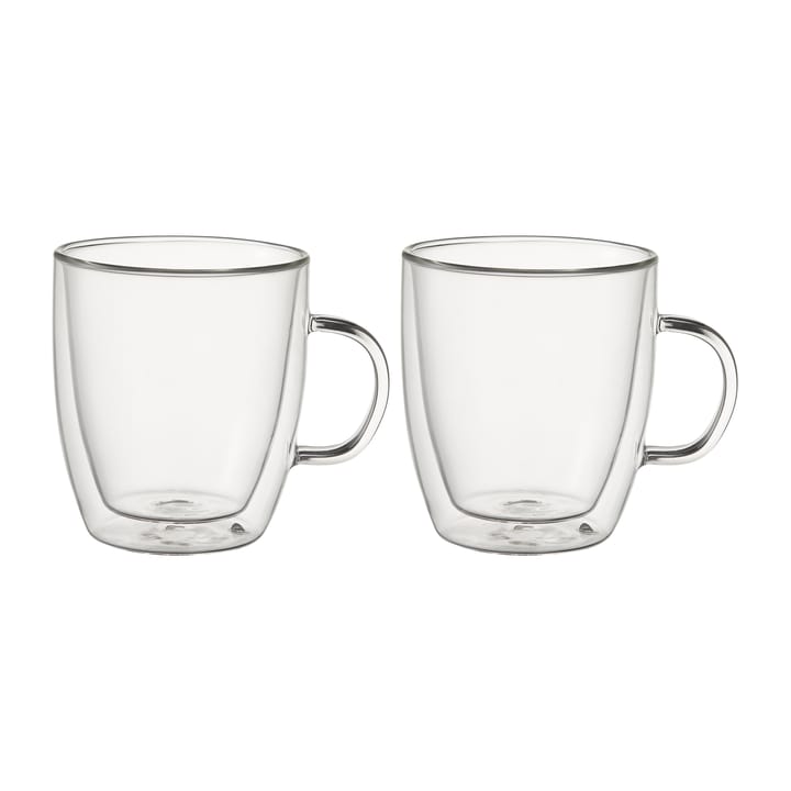 2 Tazas de café de doble pared Kirk 24 cl - vidrio - Dorre