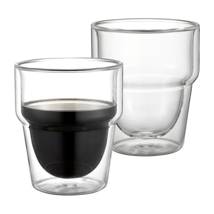 2 Tazas de café Kenya 32 cl - Vidrio - Dorre