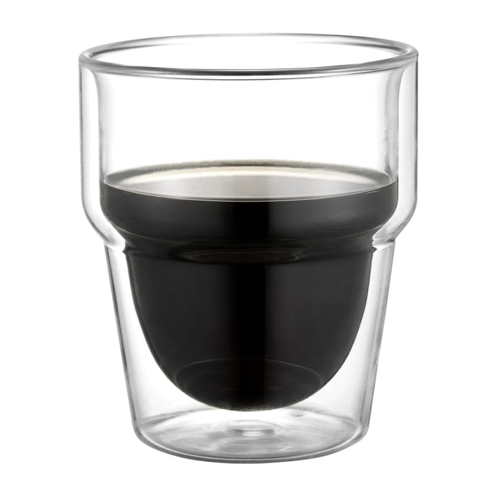 2 Tazas de café Kenya 32 cl, Vidrio Dorre