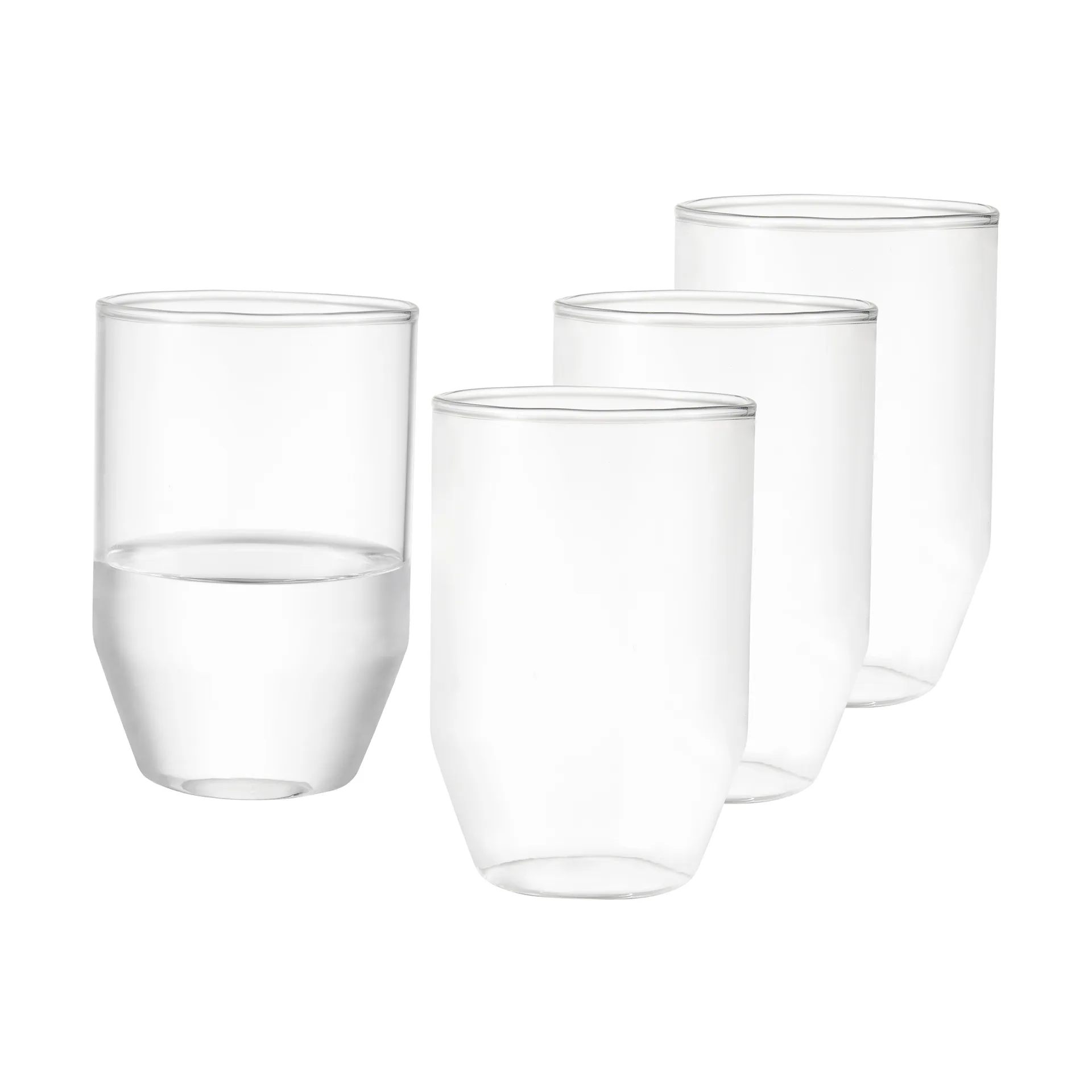 4 Vasos para beber Sunnanö 22 cl, Transparente Dorre