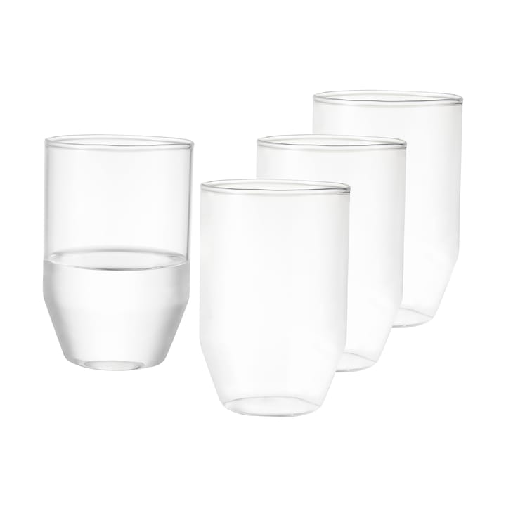4 Vasos para beber Sunnanö 22 cl - Transparente - Dorre