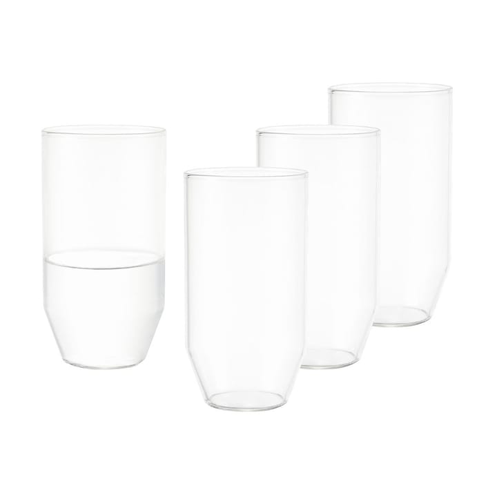 4 Vasos para beber Sunnanö 28 cl - Transparente - Dorre