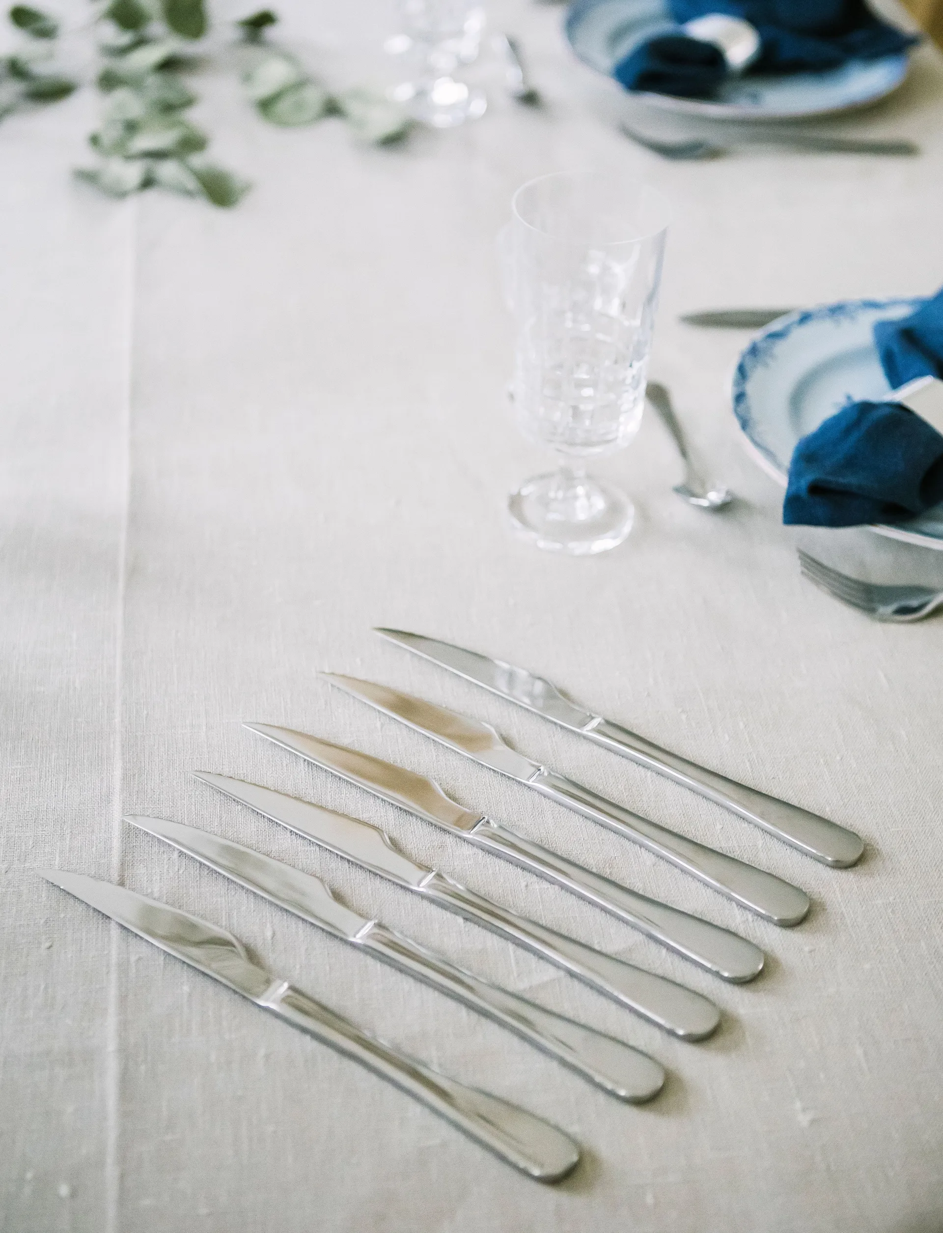 6 Cuchillos de carne Classic, acero inoxidable Dorre