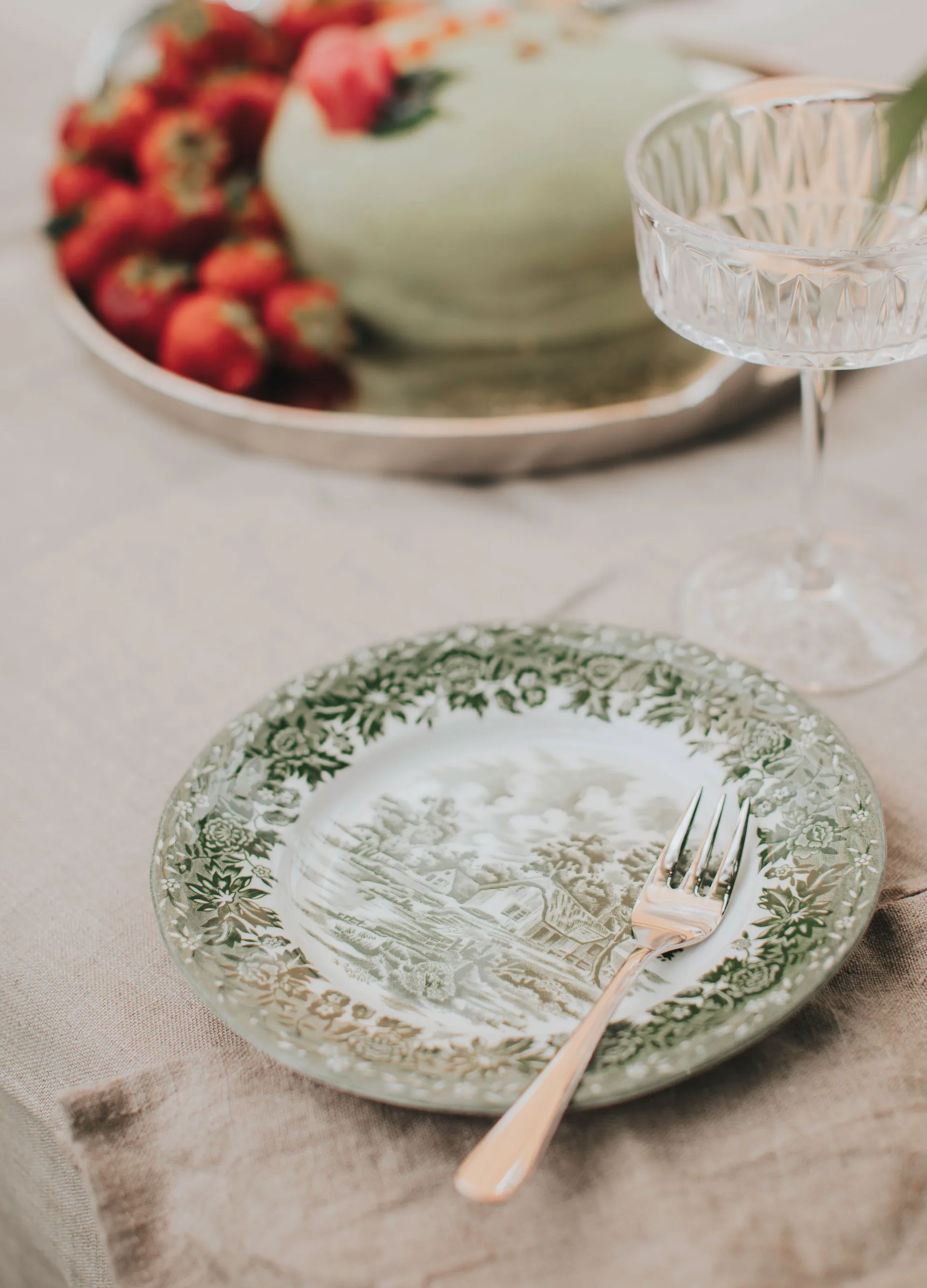 6 Tenedores para tarta y pala para tarta Sallie, acero inoxidable Dorre