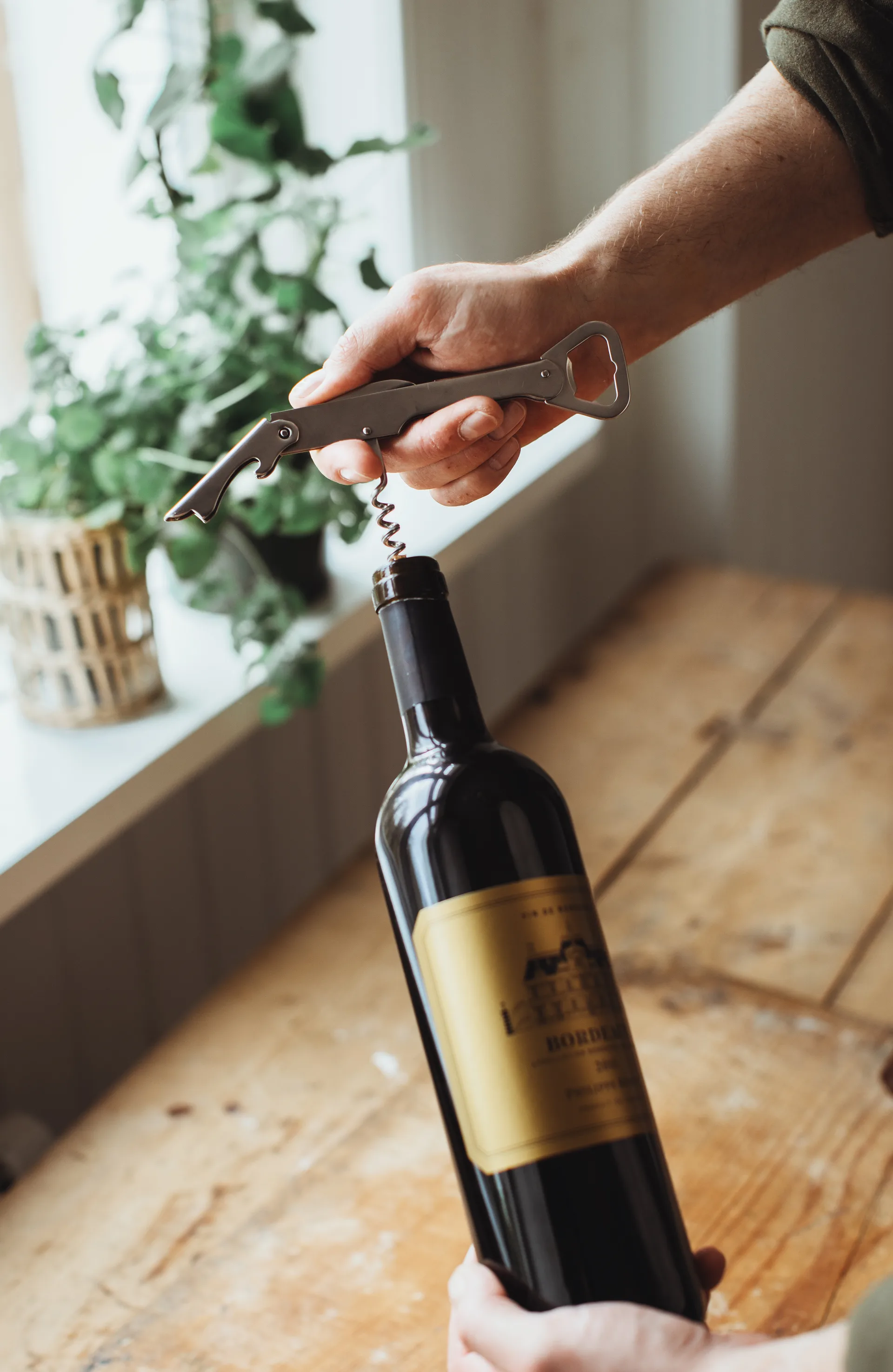 Abrebotellas y sacacorchos Varda 14,5 cm, Acero inoxidable Dorre