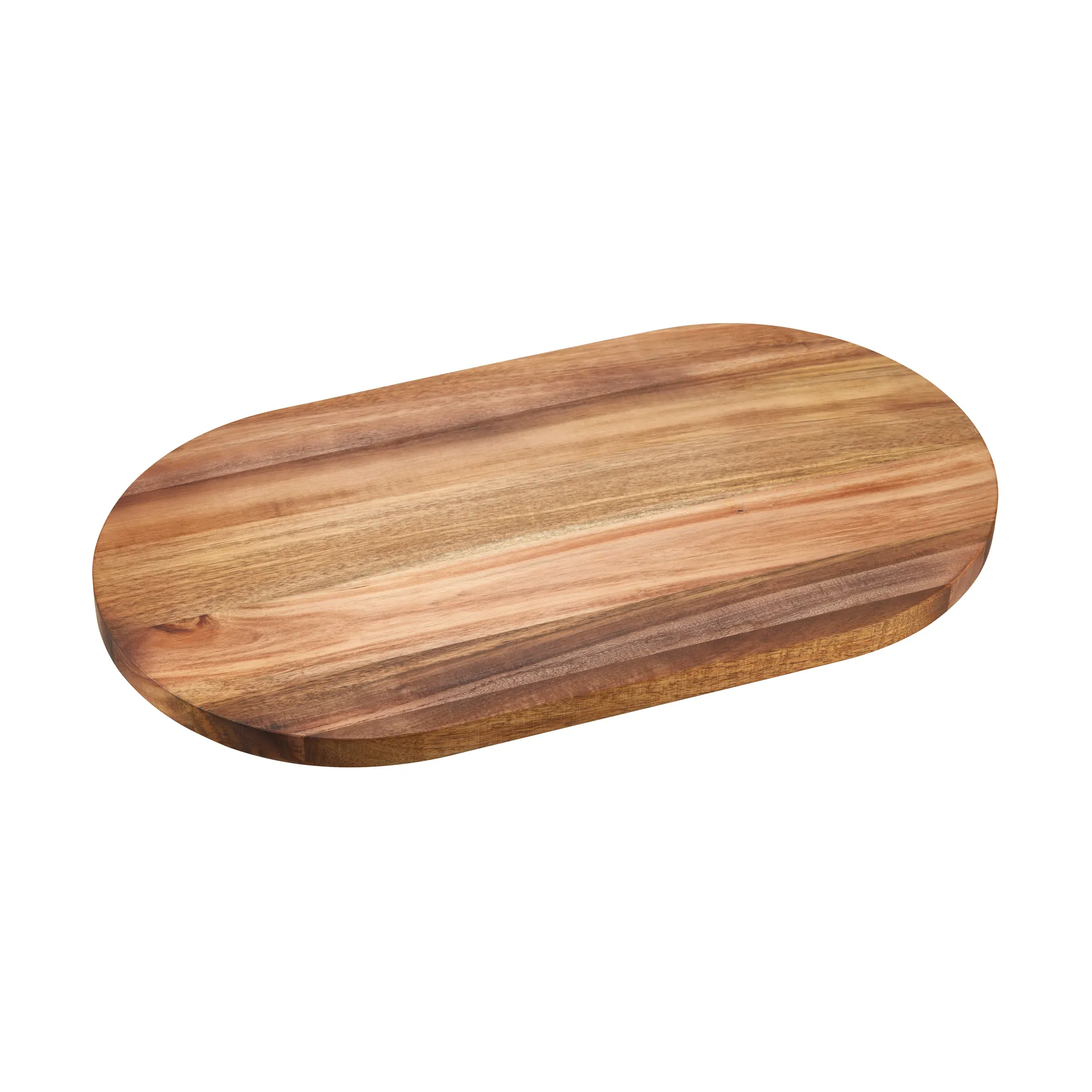 Bandeja de servir y cuencos Sevyn, 5 piezas, Acacia-porcelana blanca Dorre