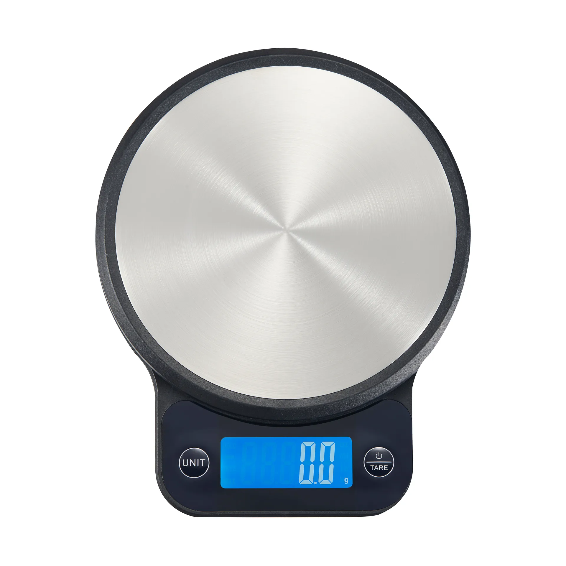 Báscula de cocina Kodi, Acero inoxidable-negro Dorre