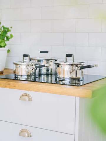 Batería de cocina Kaci 6 piezas - acero inoxidable - Dorre