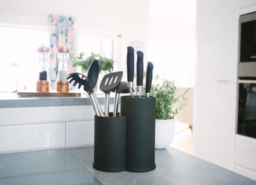 Bloque de cuchillos y soporte para utensilios de cocina Vida 23 cm - negro - Dorre