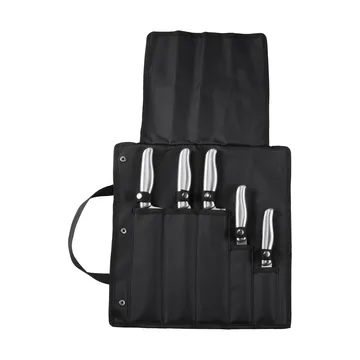 Bolsa para cuchillos Calgary - Acero inoxidable, 6 piezas - Dorre