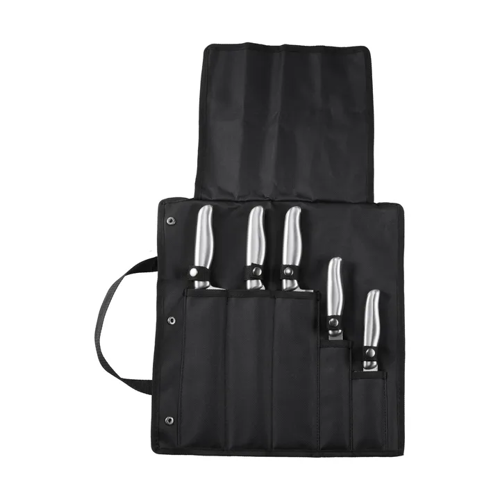 Bolsa para cuchillos Calgary - Acero inoxidable, 6 piezas - Dorre