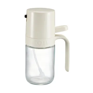 Botella de aceite con pulverizador Orla - Blanco, 180 ml - Dorre