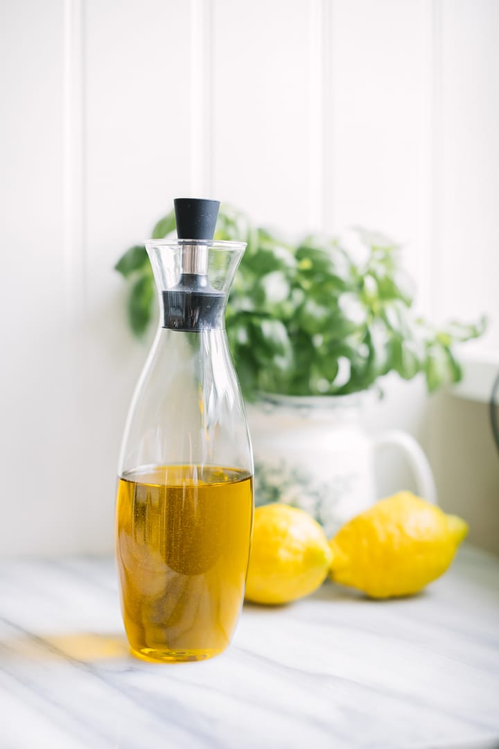 Botella de vinagre y aceite Olita, vidrio Dorre