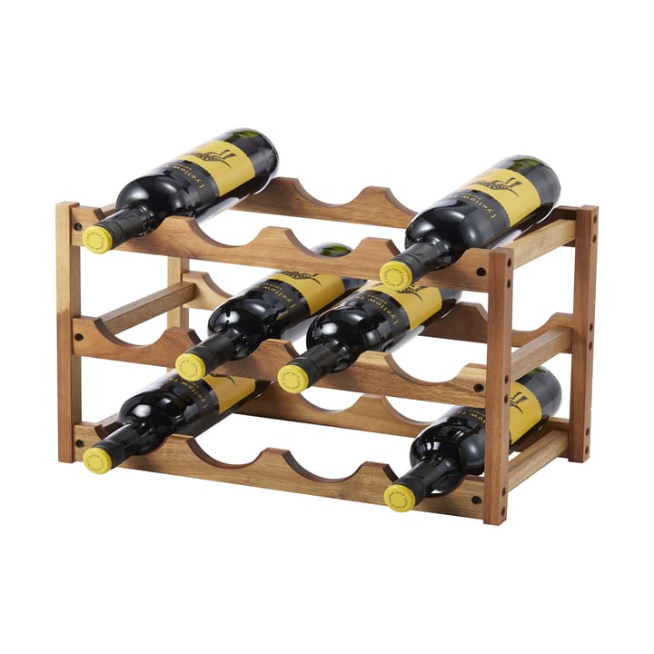 Botellero Varo 12 botellas, Acacia Dorre