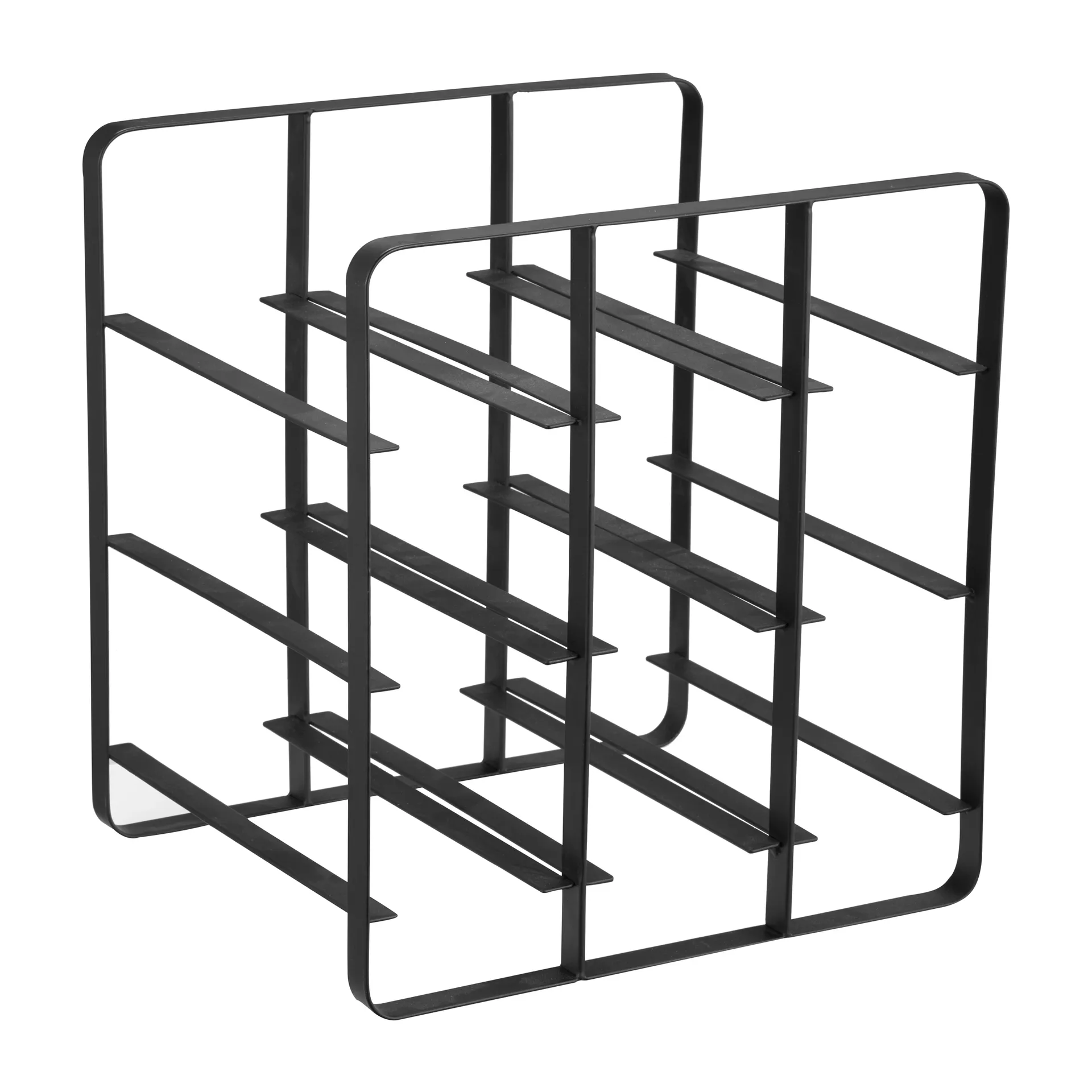 Botellero Vinia 9 botellas 30 cm, hierro Dorre