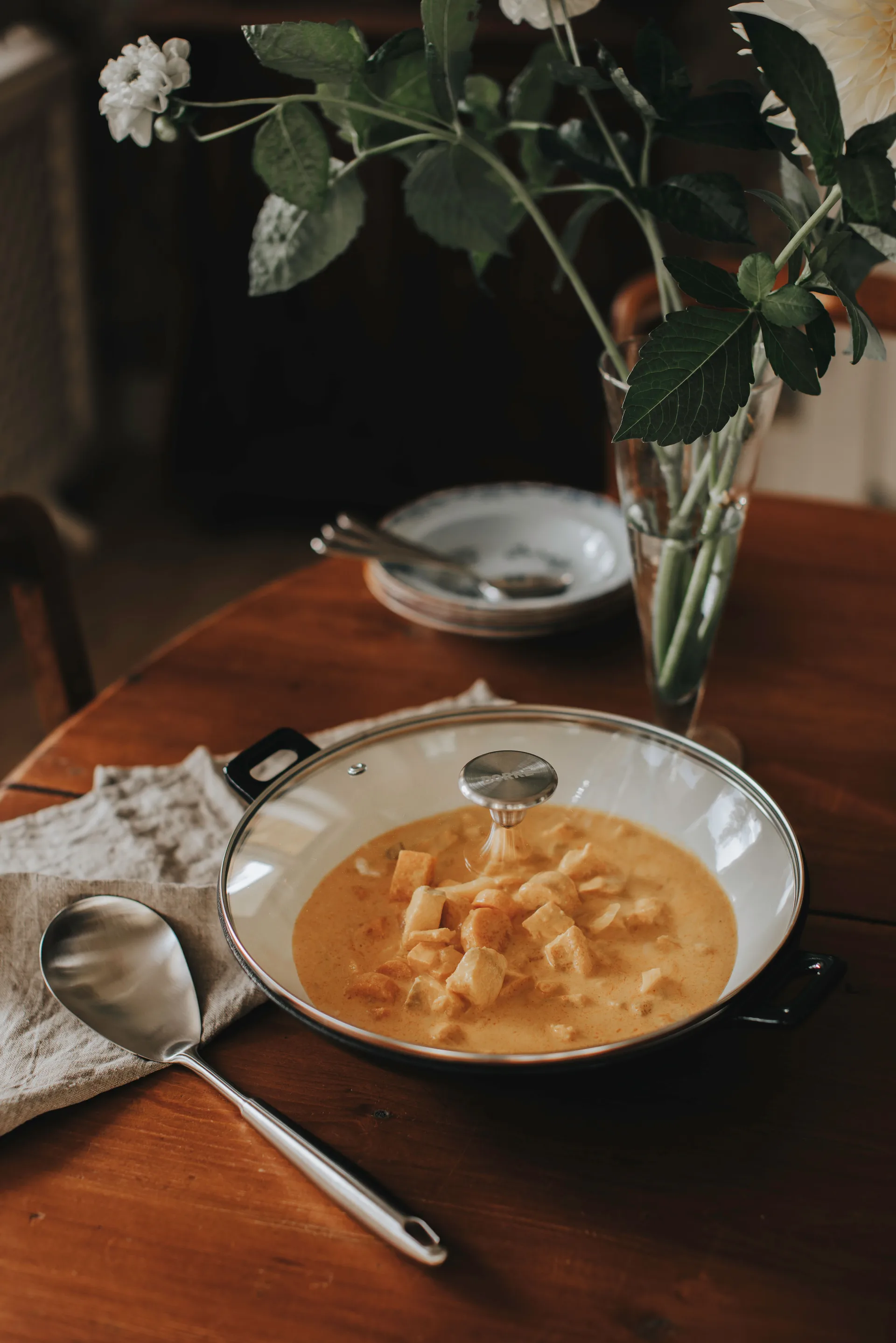 Cuchara de servicio Shay 38 cm, Acero inoxidable Dorre